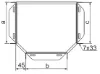 Зображення Трійник горизонтальний TKBJ300H80 (186530)