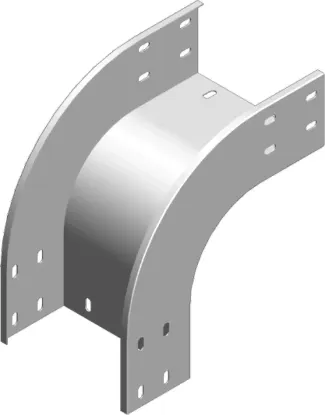 Зображення Поворот 90° вертикальний зовнішній LZZP300H100 (311430)