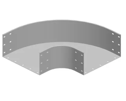 Зображення Поворот 90° горизонтальний KKZP300H200 (370630)