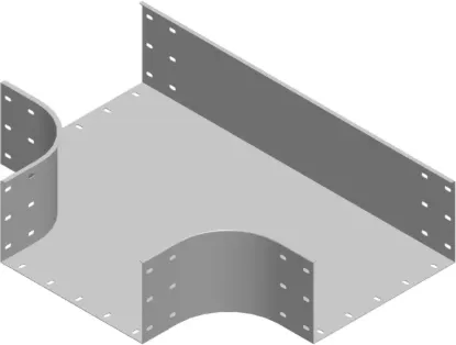 Зображення Трійник горизонтальний TKZC500H200 (371150)