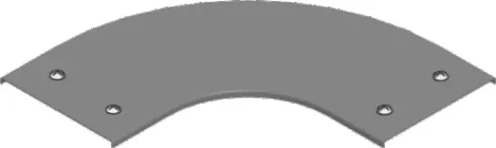 Зображення Кришка для горизонтального повороту 90° з фіксатором PZKKZP500 (304650)