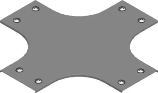 Зображення Кришка для кросовера з замком PZCZKZC200 (304520)