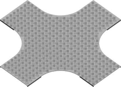 Зображення Кришка протекторної пластини для хрестовини горизонтальної PZCZKZRT300 (305330)