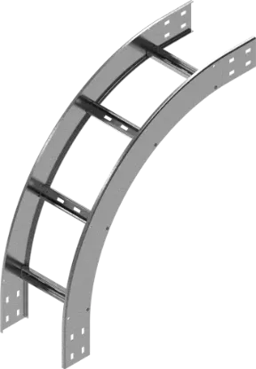 Зображення Поворот 90° вертикальний зовнішній LPDZP400H80N (489040)