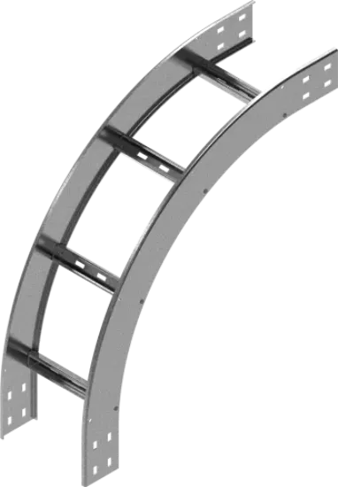 Зображення Поворот 90° вертикальний зовнішній LPDZP400H80N (489040)