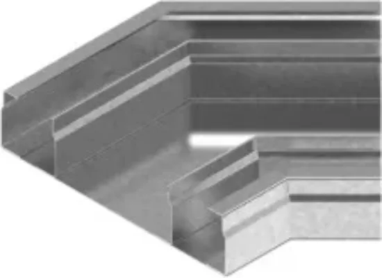 Зображення Поворот 45° горизонтальний - 3 компл. KKNMt175H38 (531217)