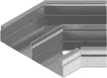 Зображення Поворот 45° горизонтальний - 2 компл. KKNMd240H48 (541124)