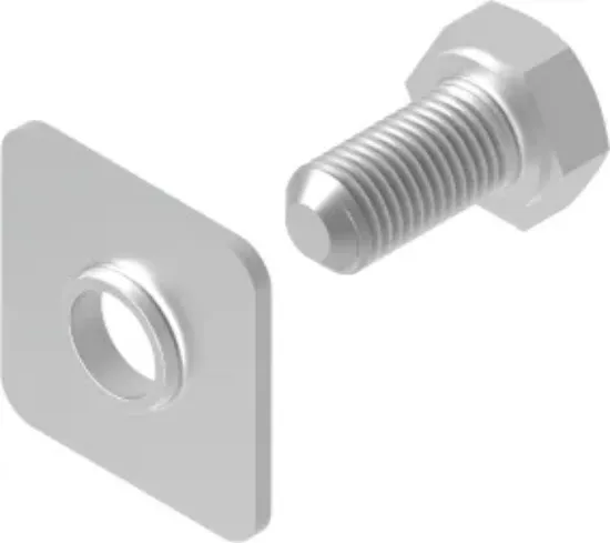 Зображення Болт з квадратною гайкою (компл.)8x12 (650145)