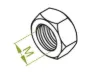 Зображення Гайка NSM8 (650144)