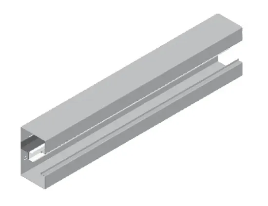 Зображення Канал настінний (лакований) KS170H100/2 (910117)