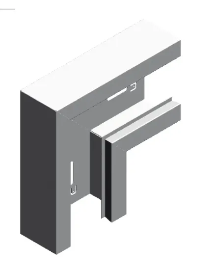 Зображення Кут 90° KPKS130H100 (910413)