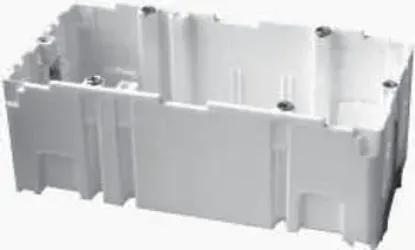 Зображення Коробка для розеток 2-місна P2KN71x142 (022071)