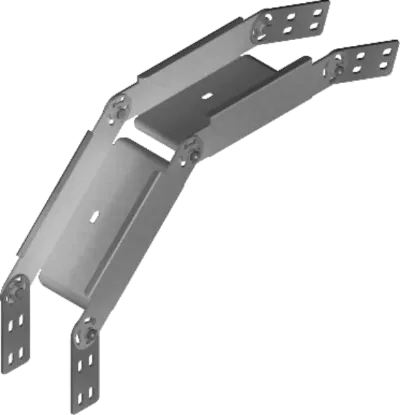 Зображення Поворот вертикальний регульований LZLP100H50 (353010)
