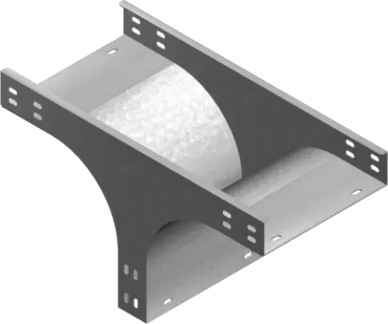 Зображення Трійник вертикальний редукційний TRRZP500H50 (353850)