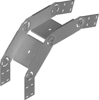 Зображення Поворот вертикальний регульований LZLP400H100 (313040)