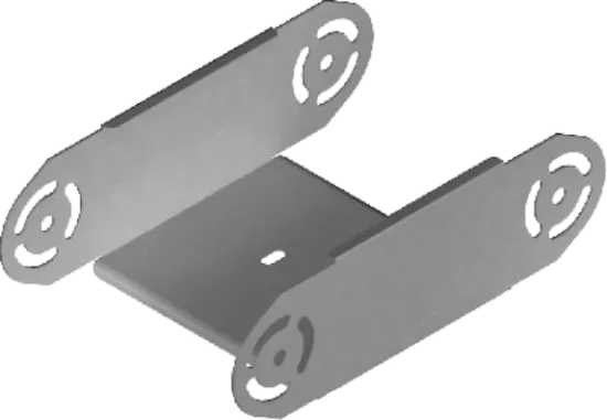 Зображення Елемент вертикального повороту регульований ELZC600H100 (313360)