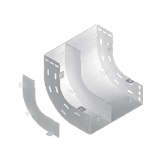 Зображення Перегородка дугова під кутом 90° внутрішня PLW100 (190105)