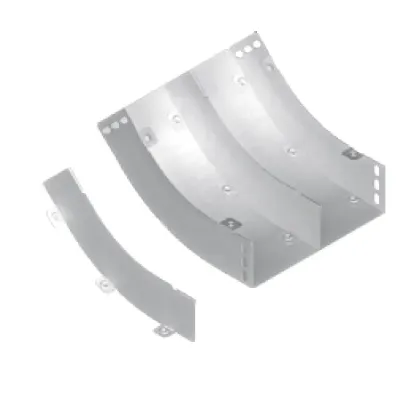 Зображення Перегородка дугова для вертикального поворот 45° PLMPW80 (190164)