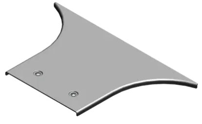 Зображення Кришка для трійника з фіксатором PZTKZDC100 (307510)