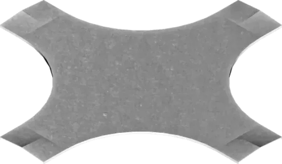 Зображення Кришка для хрестовини горизонтальної PCZDC400 (230640)