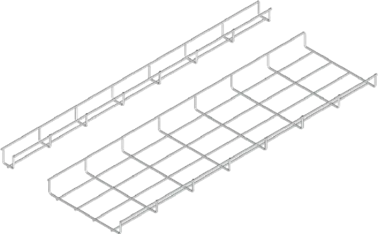Зображення Лоток кабельний з дротяної сітки KSG35H35/3 (930210)
