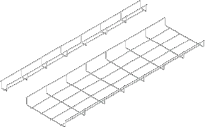 Зображення Лоток кабельний з дротяної сітки KSG50H35/3 (930215)