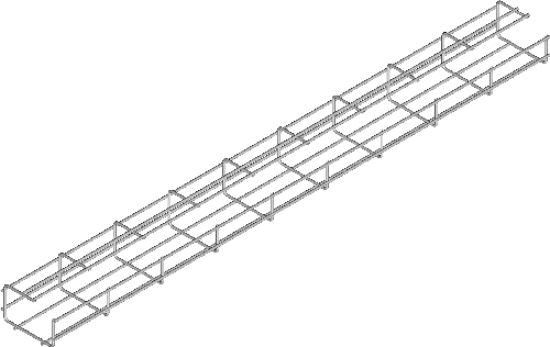 Зображення Лоток кабельний з дротяної сітки KGS60H60/3 (910106)