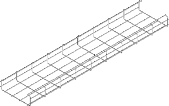 Зображення Лоток кабельний з дротяної сітки KCS400H60/3 (910240)