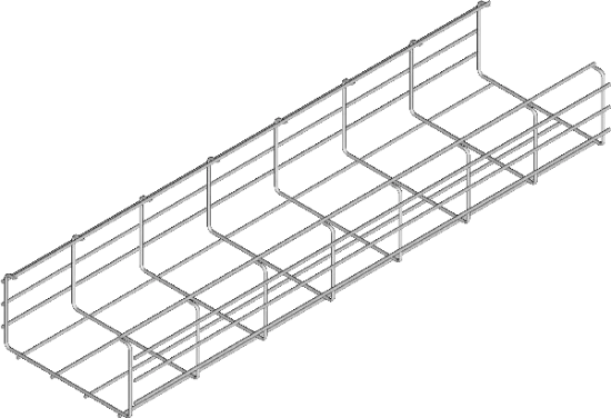 Зображення Лоток кабельний з дротяної сітки KCS400H110/3 (910340)