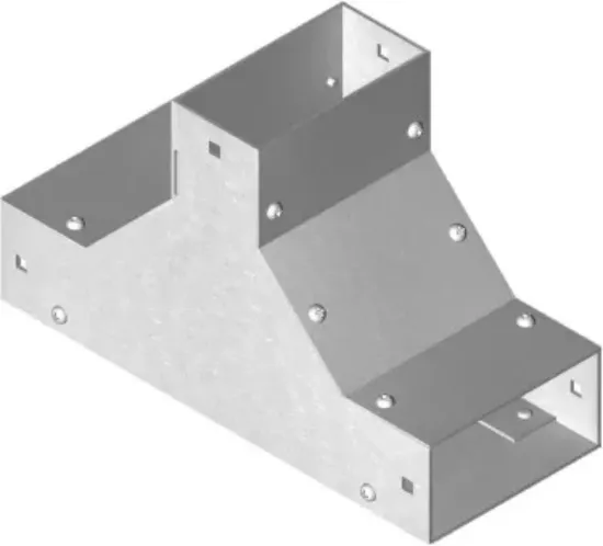 Зображення Трійник редукційний нижній TRSDMC400H50 (818640)