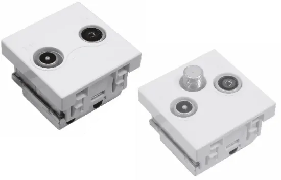 Зображення Розетки для телевізійного сигналу GKRTV (282350)