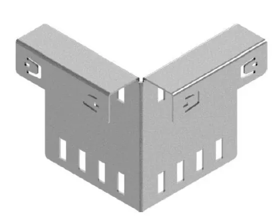 Зображення З'єднувач кутовий  гнучкий LKUSCH150 (205036)