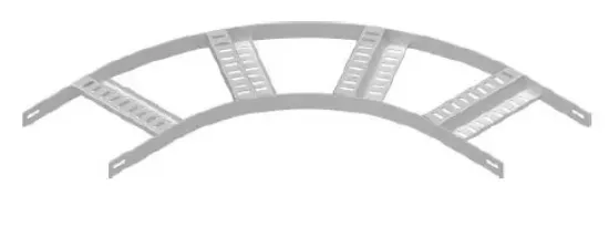Зображення Поворот горизонтальний LDOZ150H30 (403115)