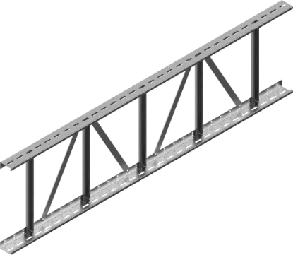 Зображення Кабельрост з боковим кріпленням DUBP300H60/3 (474203)