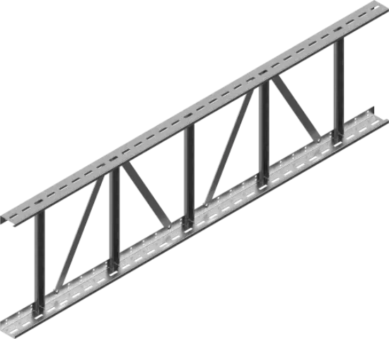 Зображення Кабельрост з боковим кріпленням DUBP300H60/3 (474203)
